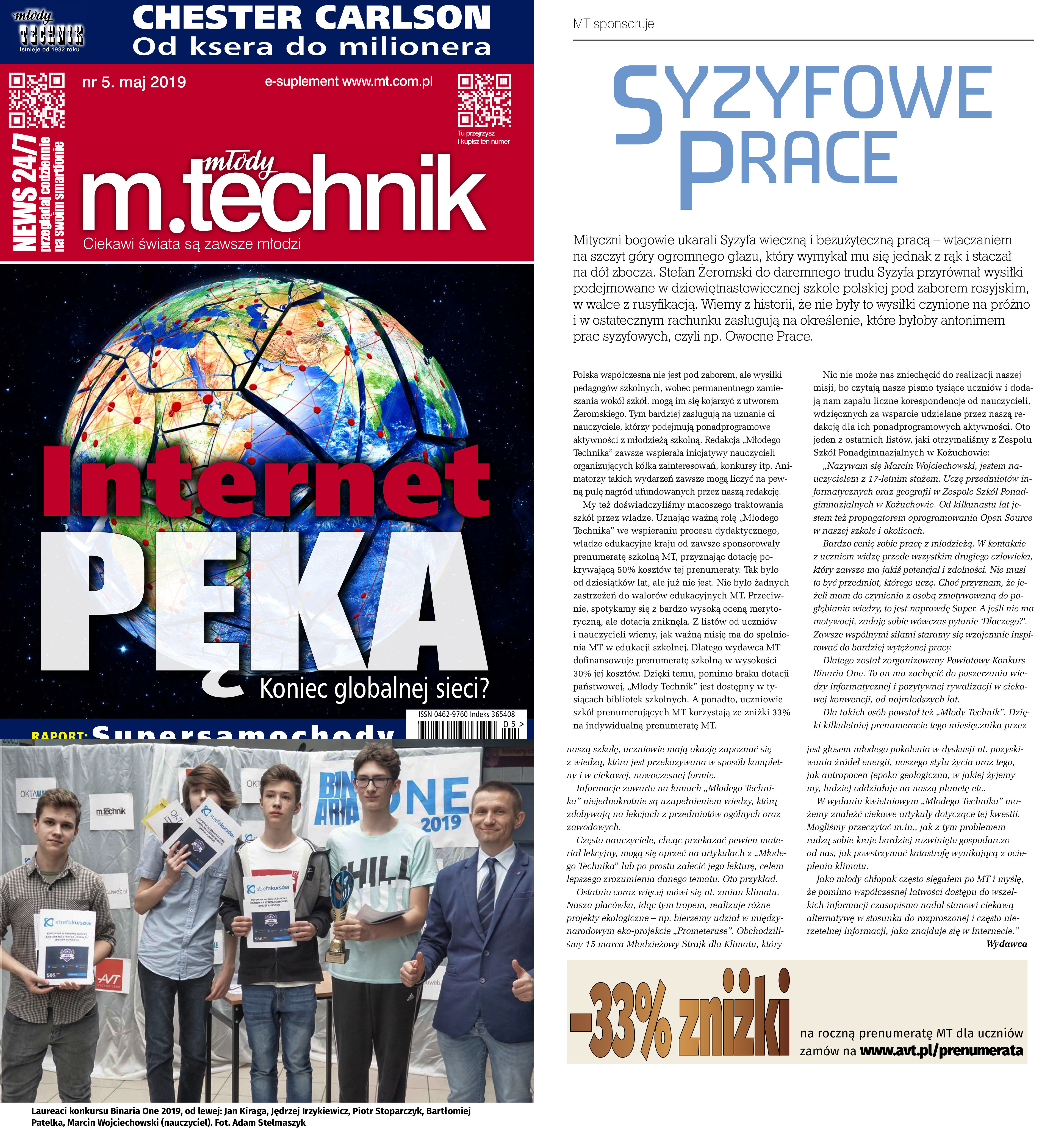 Informatyczny Konkurs Binaria