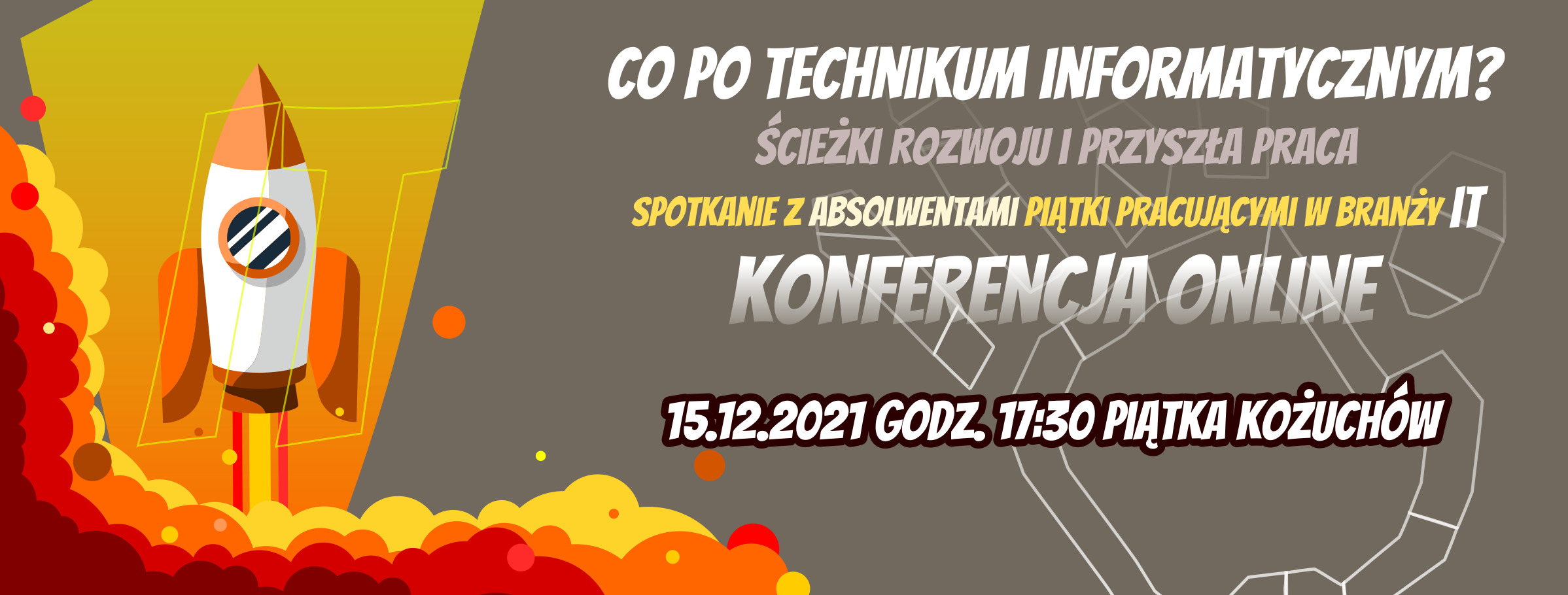 Konferencja On-line: Co po technikum informatycznym? Ścieżki rozwoju i przyszła praca
