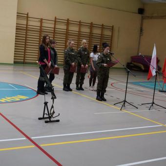 Ślubowanie klasy z innowacją wojskową 2019