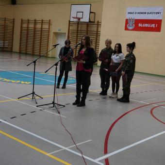 Ślubowanie klasy z innowacją wojskową 2019