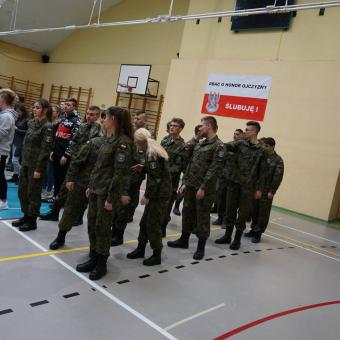 Ślubowanie klasy z innowacją wojskową 2019