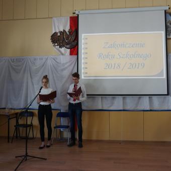 Zakończenie roku szkolnego 2018-2019