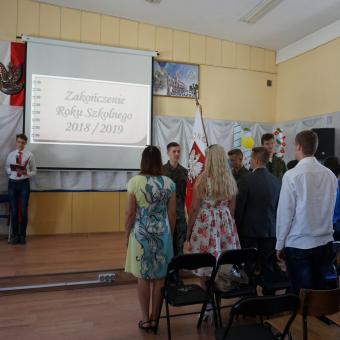 Zakończenie roku szkolnego 2018-2019