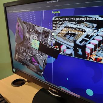 Zajęcia w technikum informatycznym