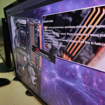 Zajęcia w technikum informatycznym