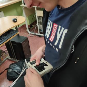 Zajęcia w technikum informatycznym