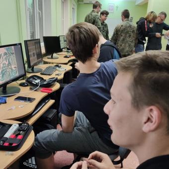 Zajęcia w technikum informatycznym