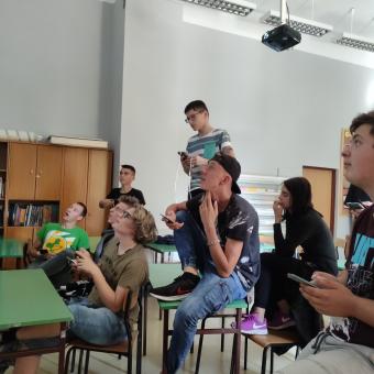 Zajęcia z geografii w Szkole Branżowej