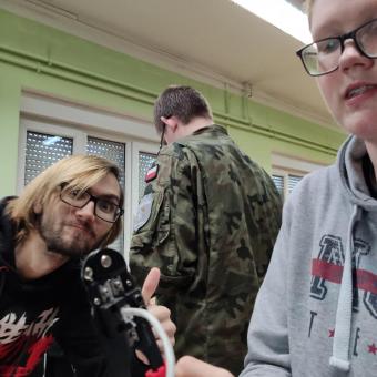 Zajęcia w technikum informatycznym