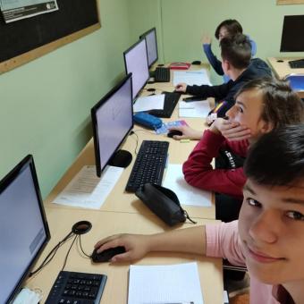 Zajęcia w technikum informatycznym
