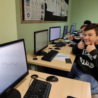 Zajęcia w technikum informatycznym