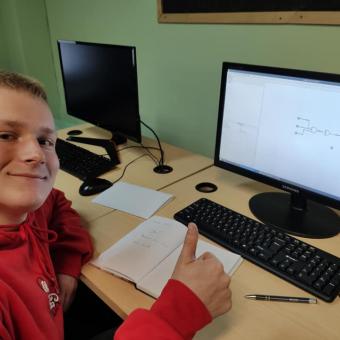 Zajęcia w technikum informatycznym