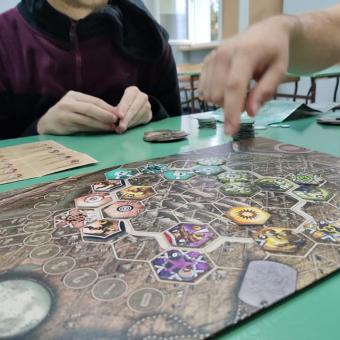 Zajęcia Klubu Gier Planszowych Zagroda