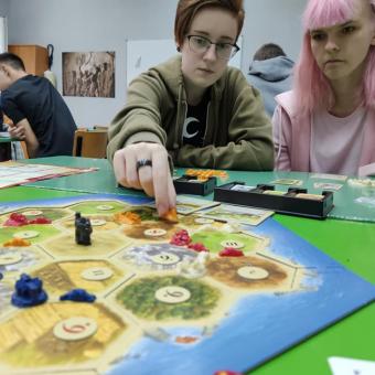 Zajęcia Klubu Gier Planszowych Zagroda