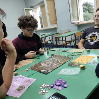 Zajęcia Klubu Gier Planszowych Zagroda