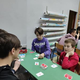 Zajęcia Klubu Gier Planszowych Zagroda