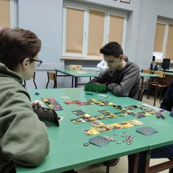 Zajęcia Klubu Gier Planszowych Zagroda