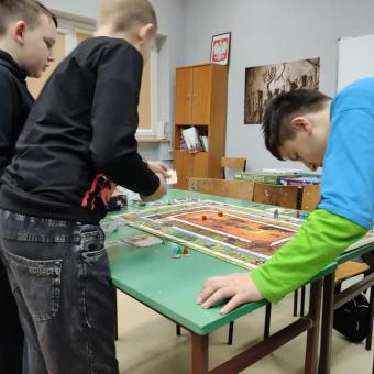 Zajęcia Klubu Gier Planszowych Zagroda