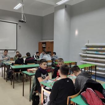 Zajęcia Klubu Gier Planszowych Zagroda
