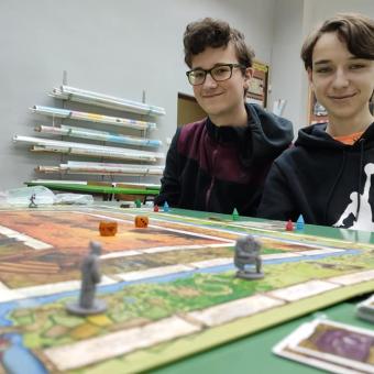 Zajęcia Klubu Gier Planszowych Zagroda