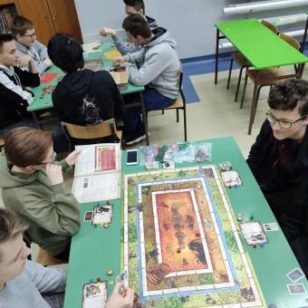 Zajęcia Klubu Gier Planszowych Zagroda