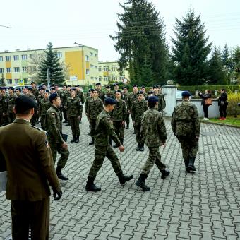 Ślubowanie Kadetów Innowacji Wojskowej